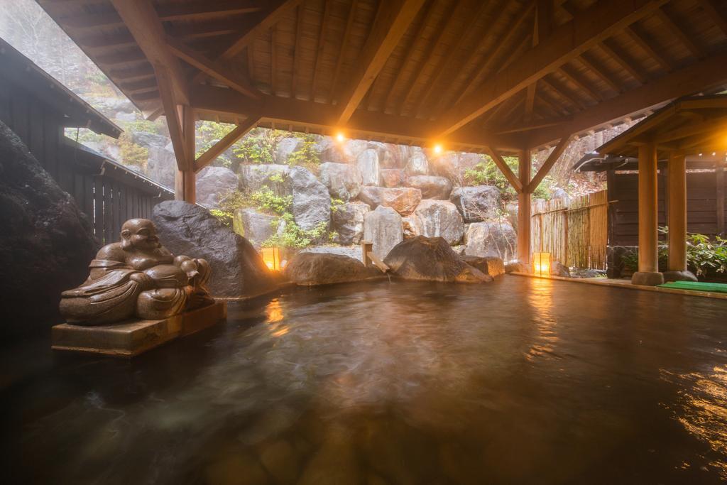 ホテル Okuhida Yakushi No Yu Honjin 高山市 エクステリア 写真